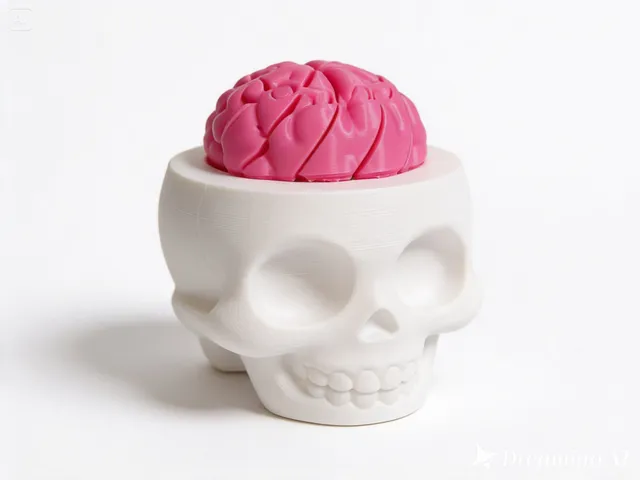 Twist Brain-Skull Fidget