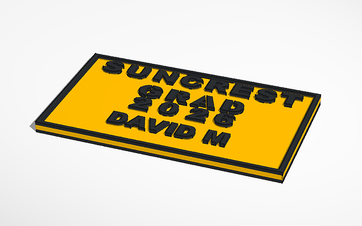 Suncrest grad 2026 David