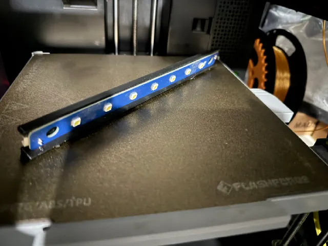 AD5X LED Mount for 3rd party strip - V4 now available