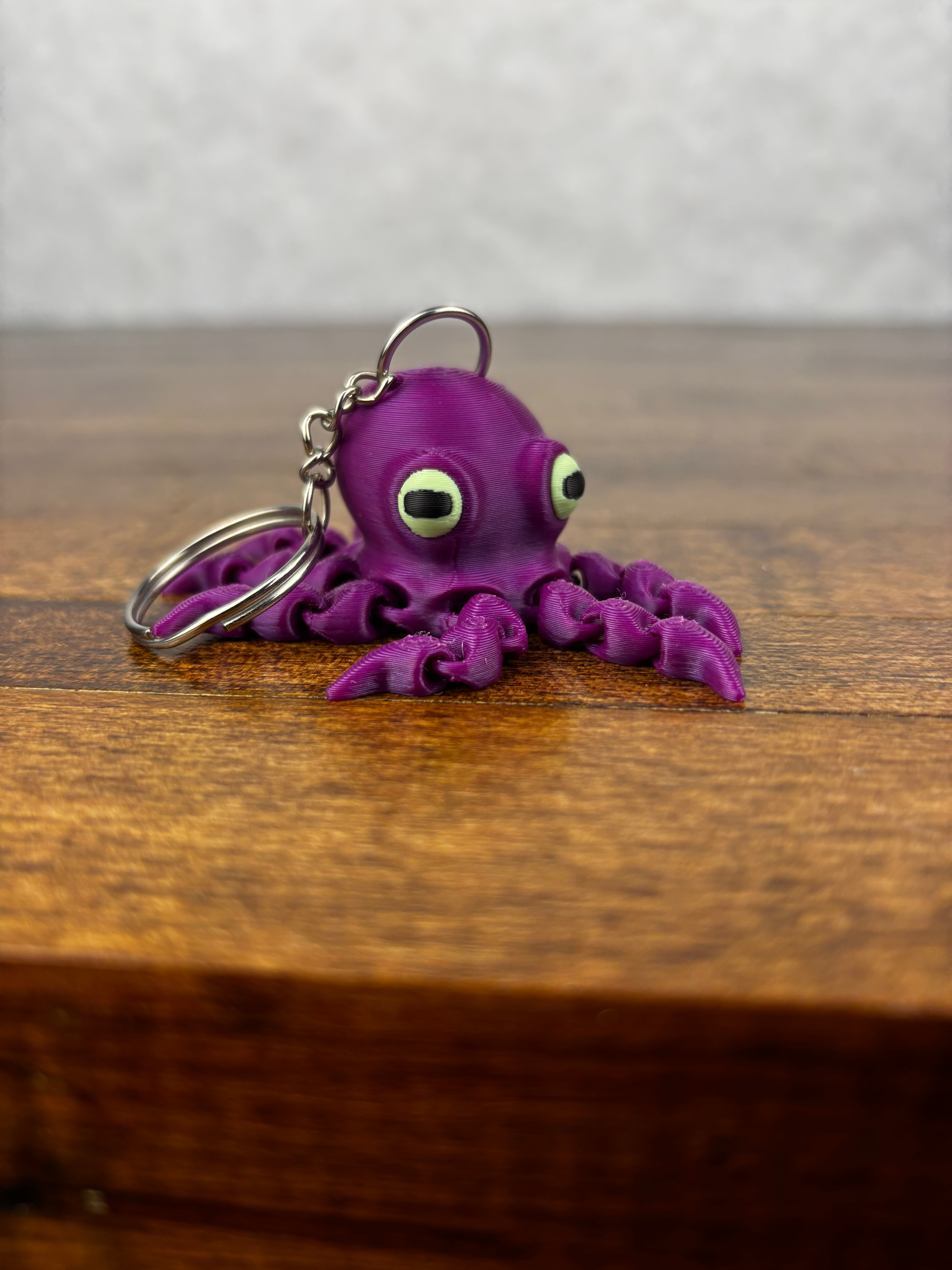Mini Octopus Keychain