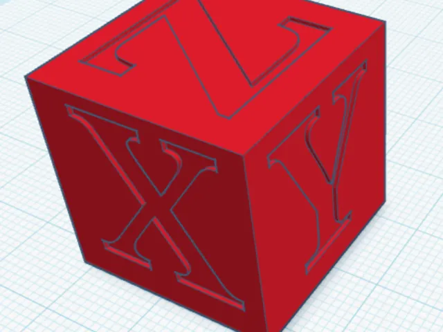 Calibration test fast print