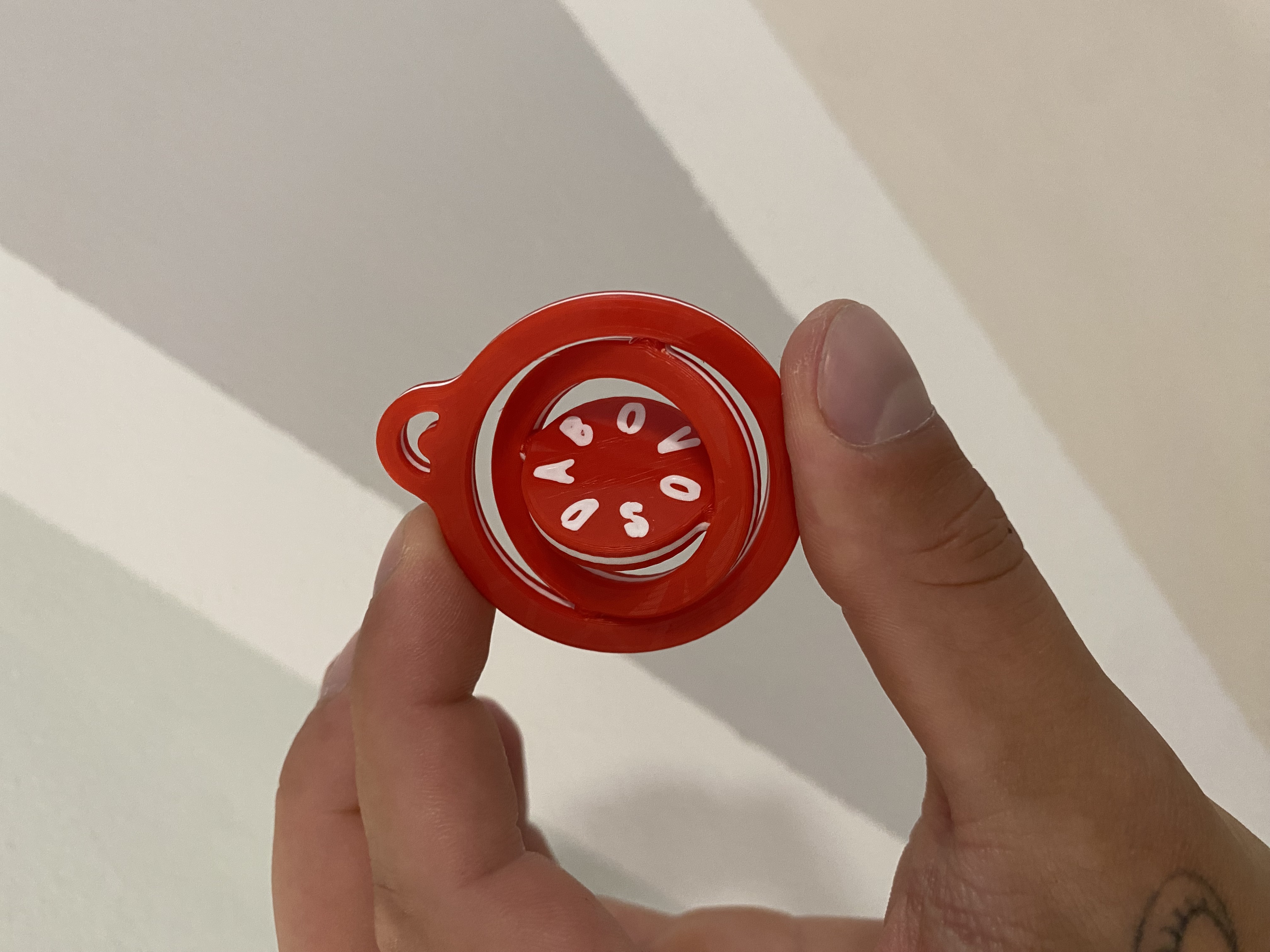 Gyroscopic Key Chain