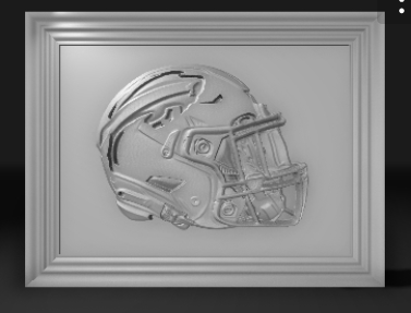Bills relief 3D model