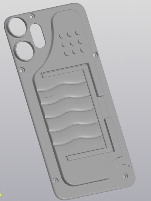 Functional CMF phone 2 cover 3D model thumbnail