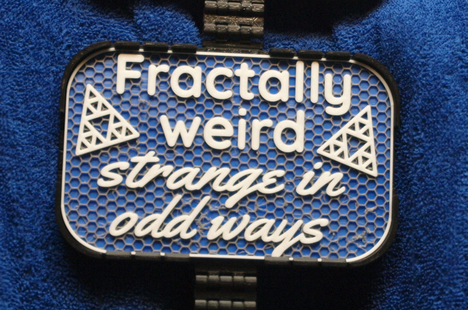 Fractally Weird sign