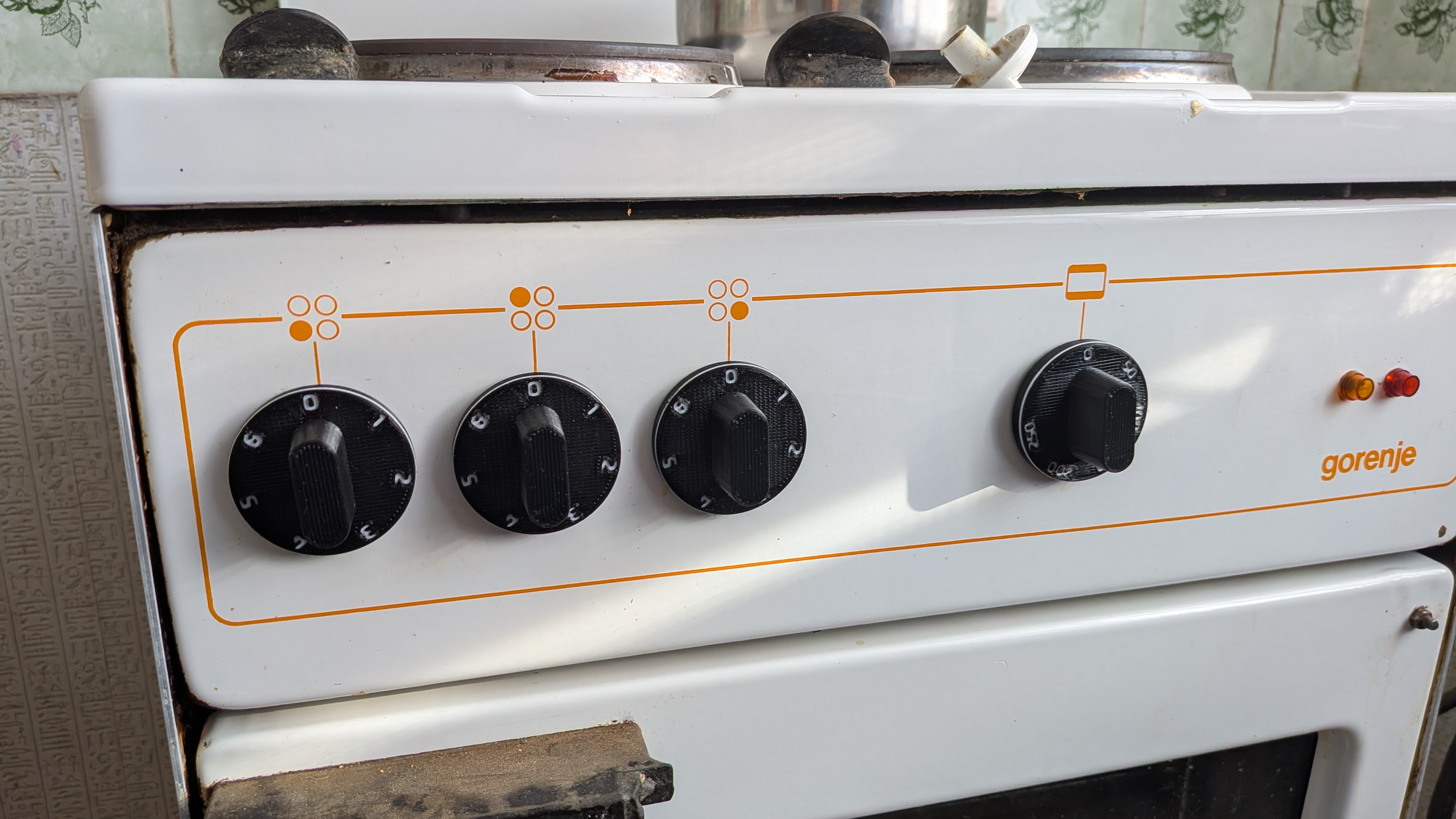 Gorenje stove knobs
