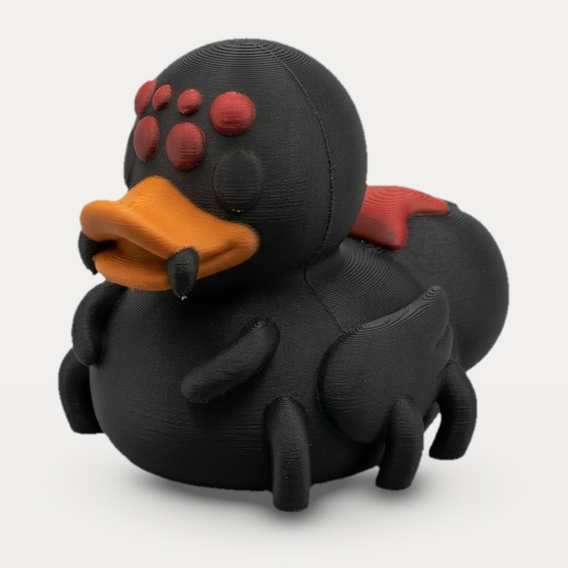 Cobweb Rubber Duck - Halloween Figurine by DuckHeroes | Download free ...