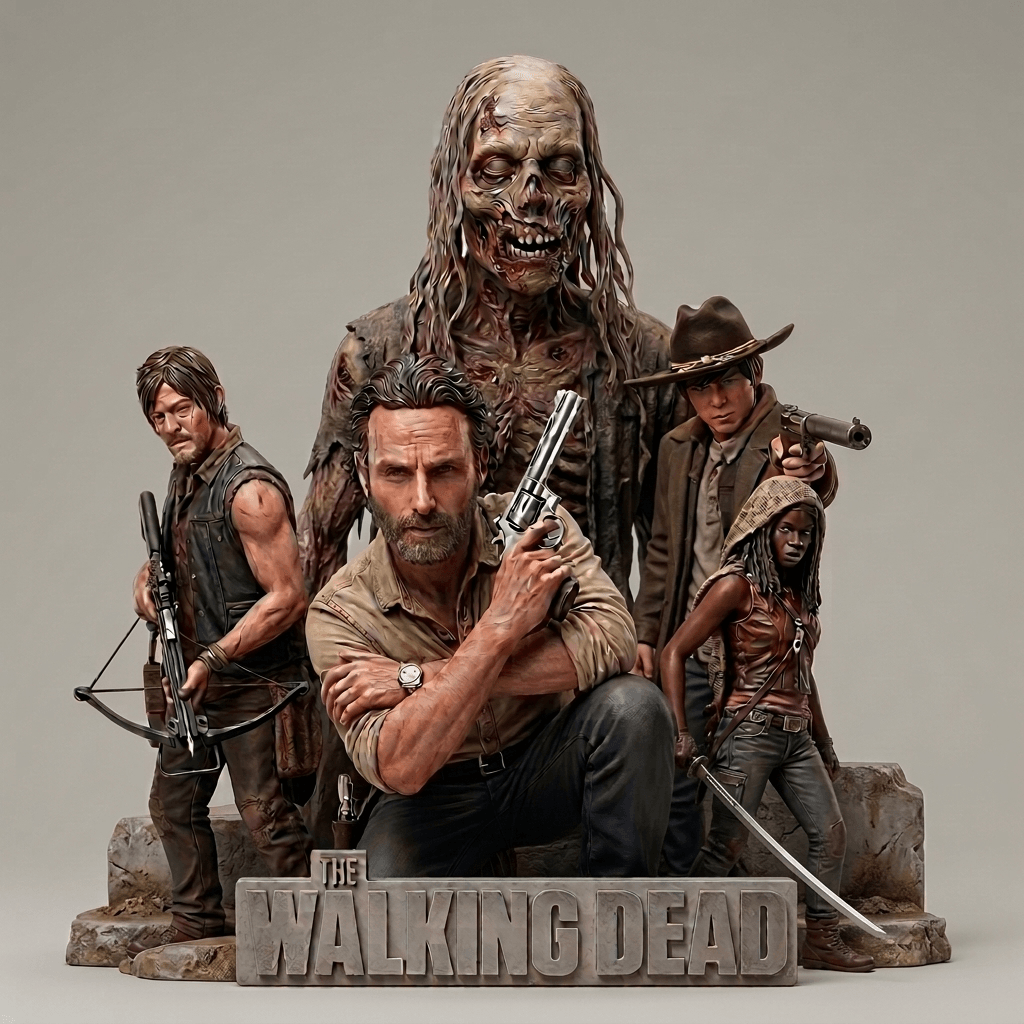 The Walking Dead Collage
