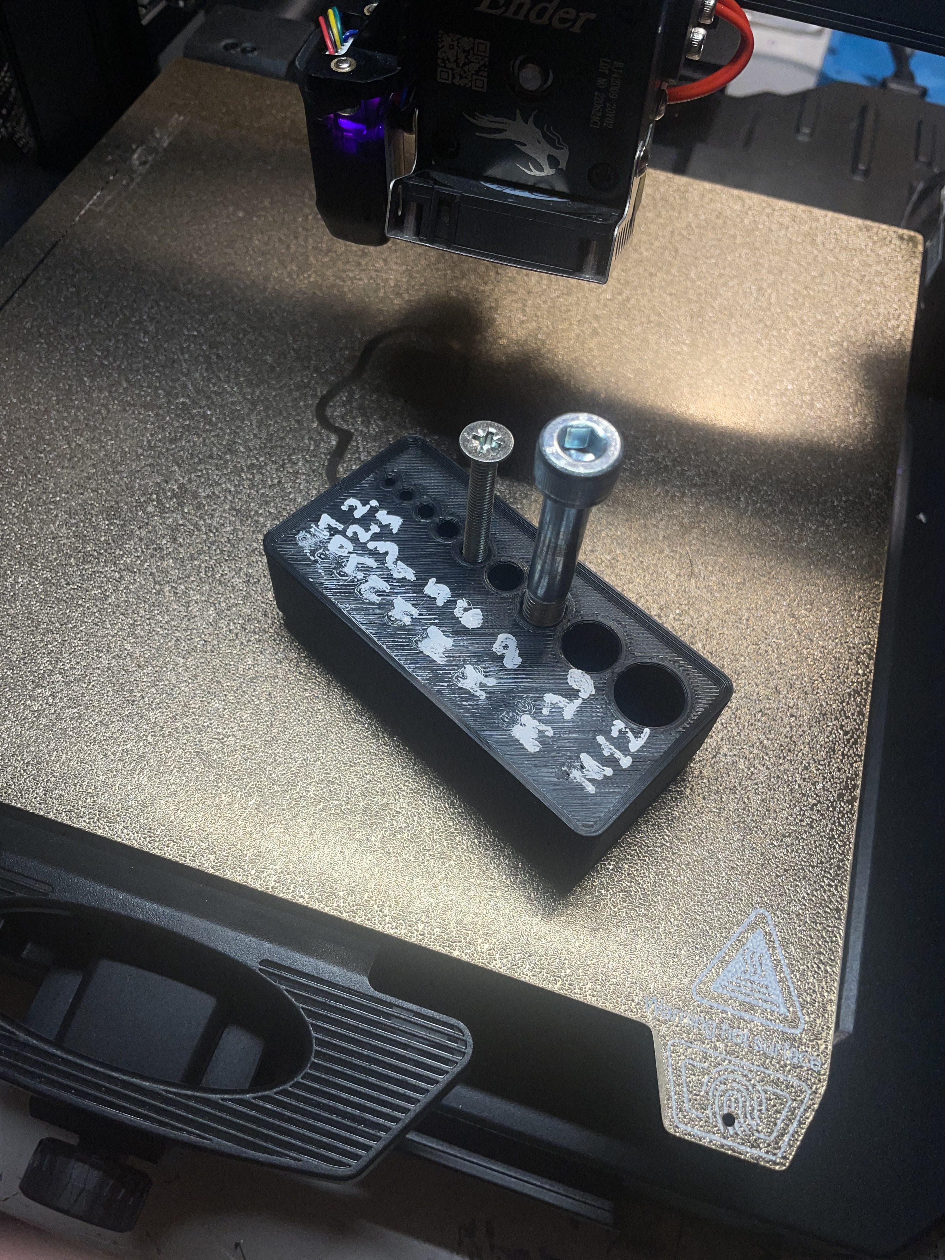 Ultimate Gridfinity Screw Tester (M2-M12)