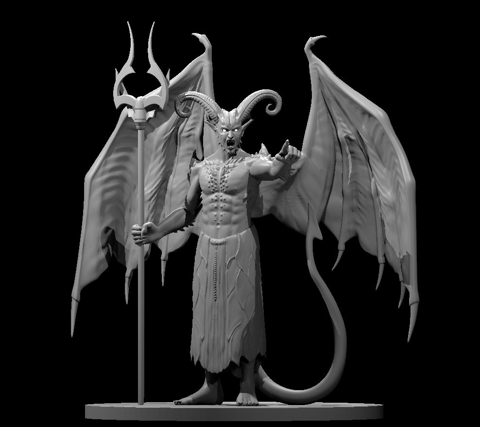 Horned Devil 2025 3D model
