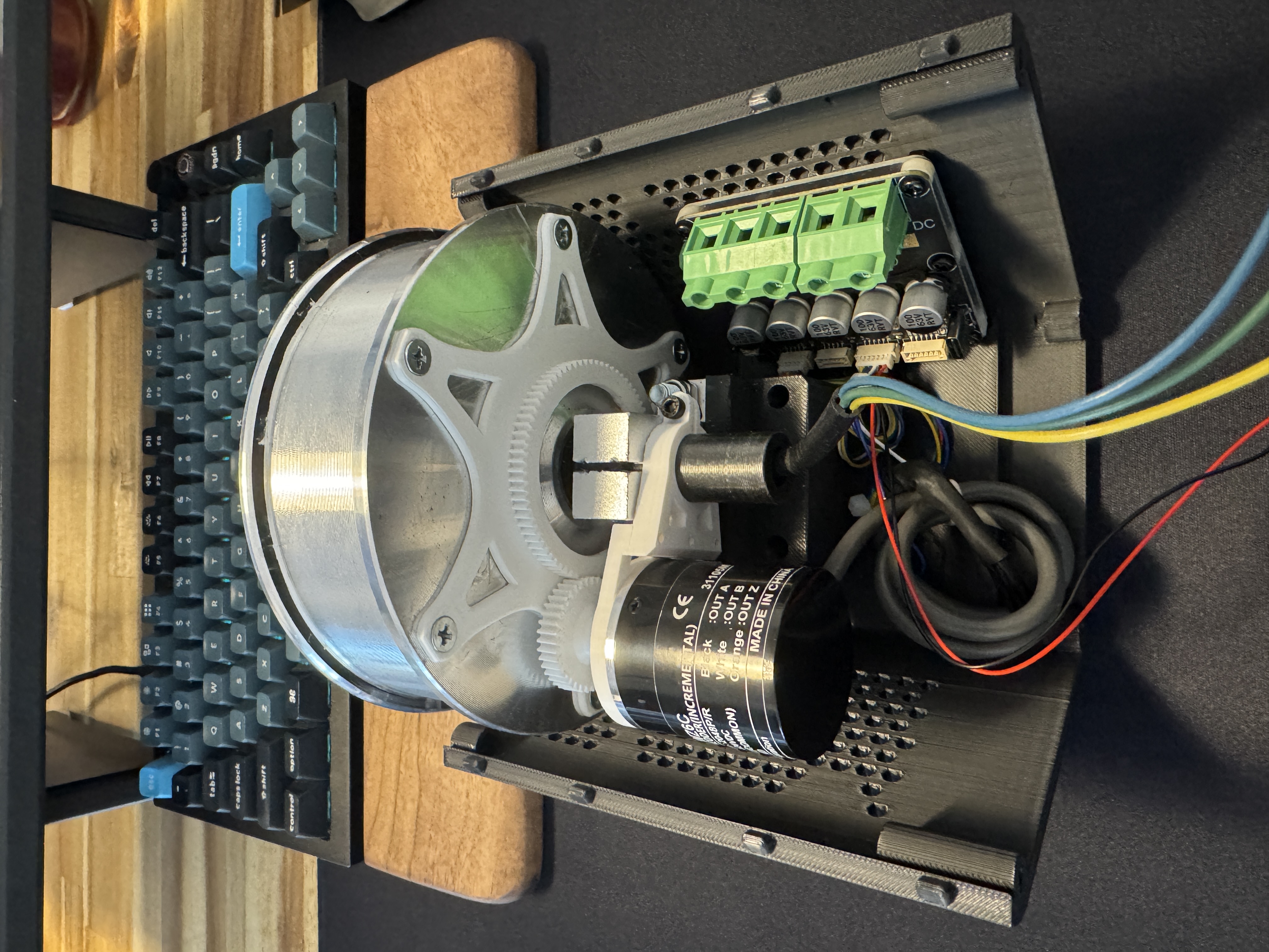 Hoverboard Omron encoder mount