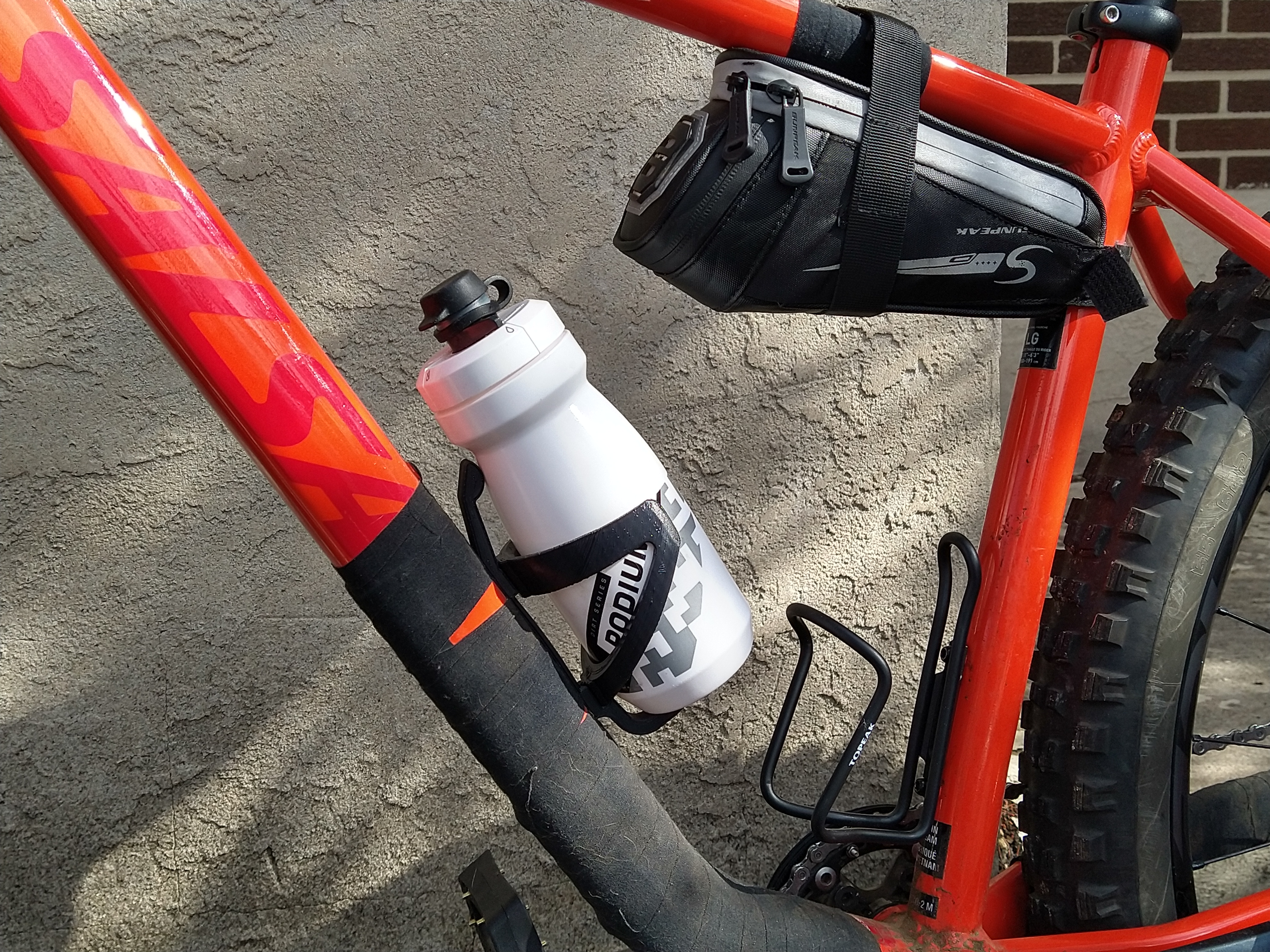 Easy Print 2 Piece Bicycle Bottle Cage