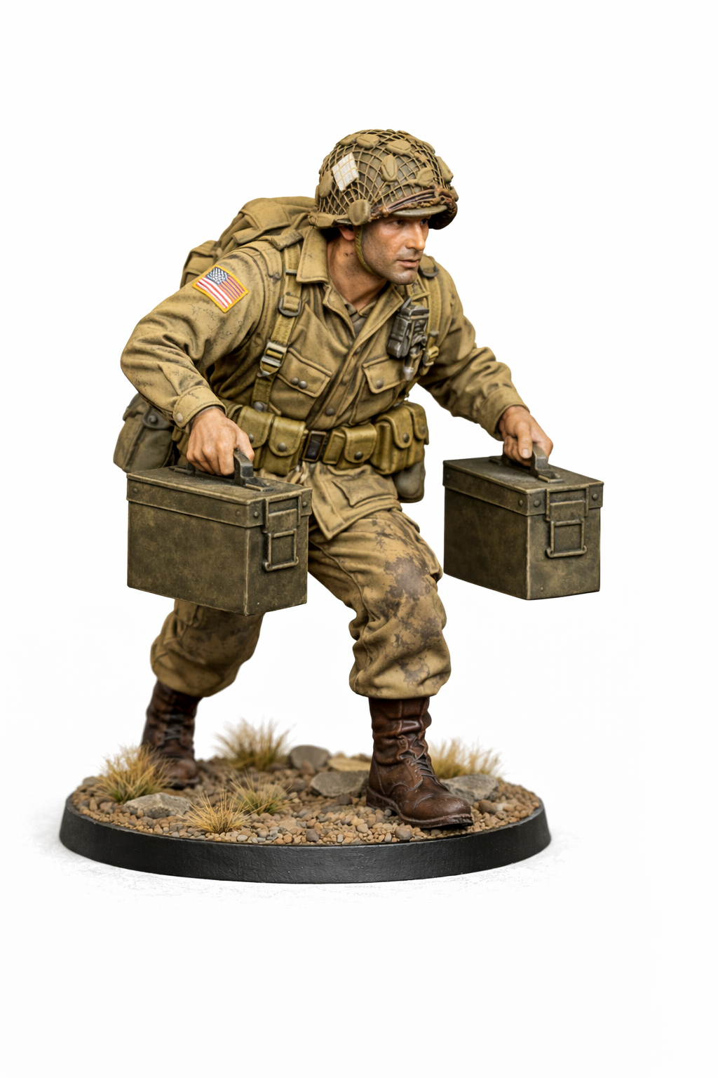 Bolt Action WW2 US HMG Ammo Support