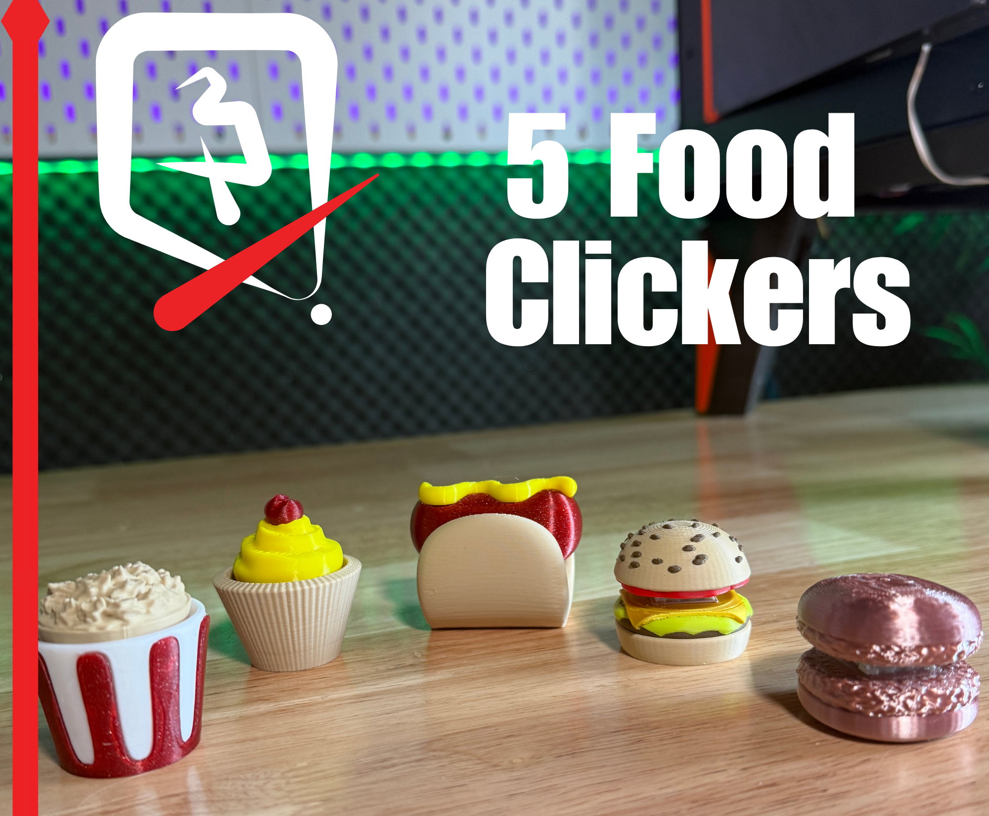 5 Food-Themed Clickers – Satisfy Your Fidget Cravings!
