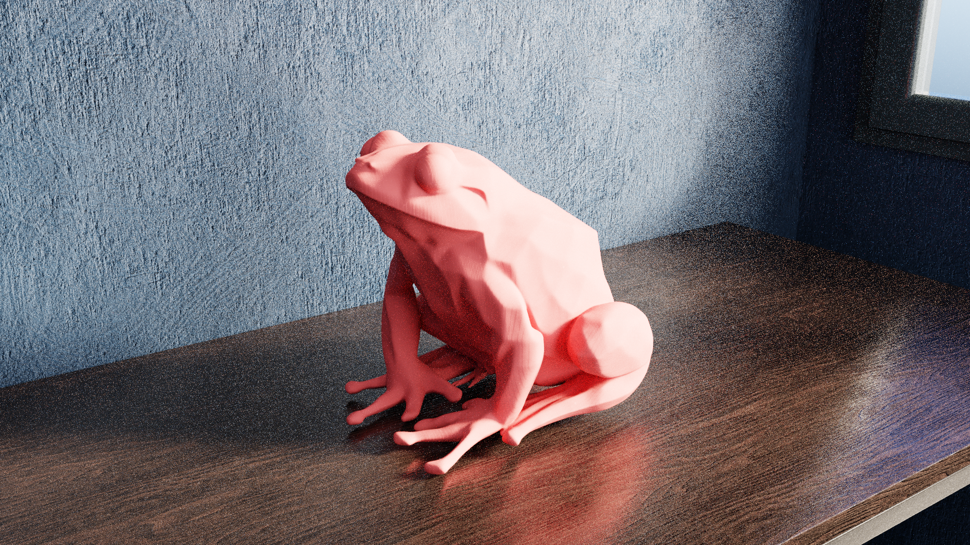 Miniatura 6 do modelo 3D Low Poly Frog