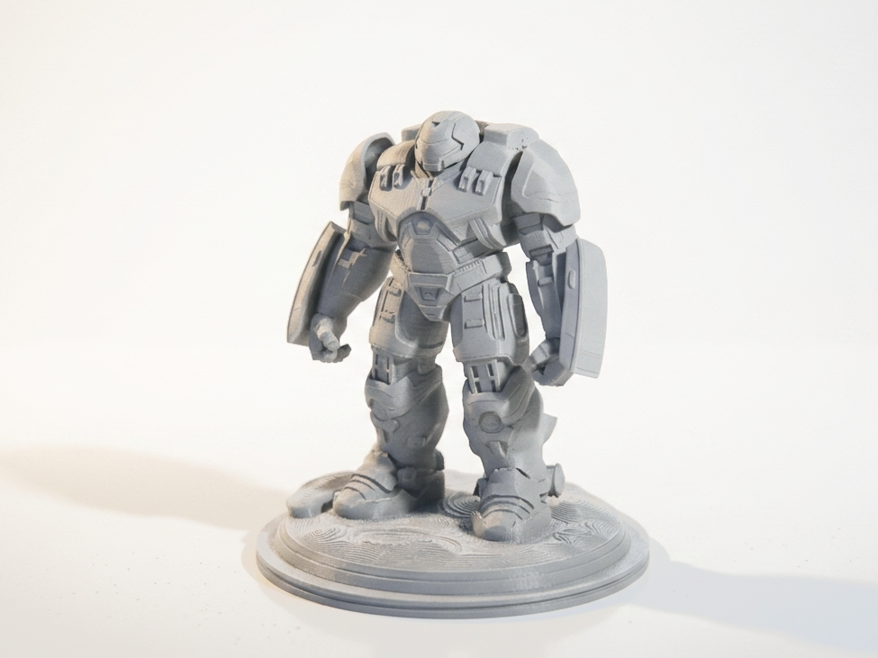 Armored Robot Mech Figurine Marvel 3D Printable