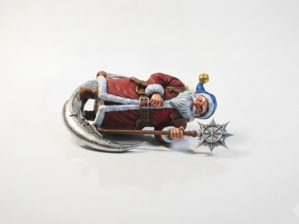 Santa Holiday Figurine Miscellaneous 3D Printable