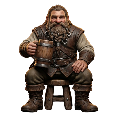 Sitting Dwarf 5