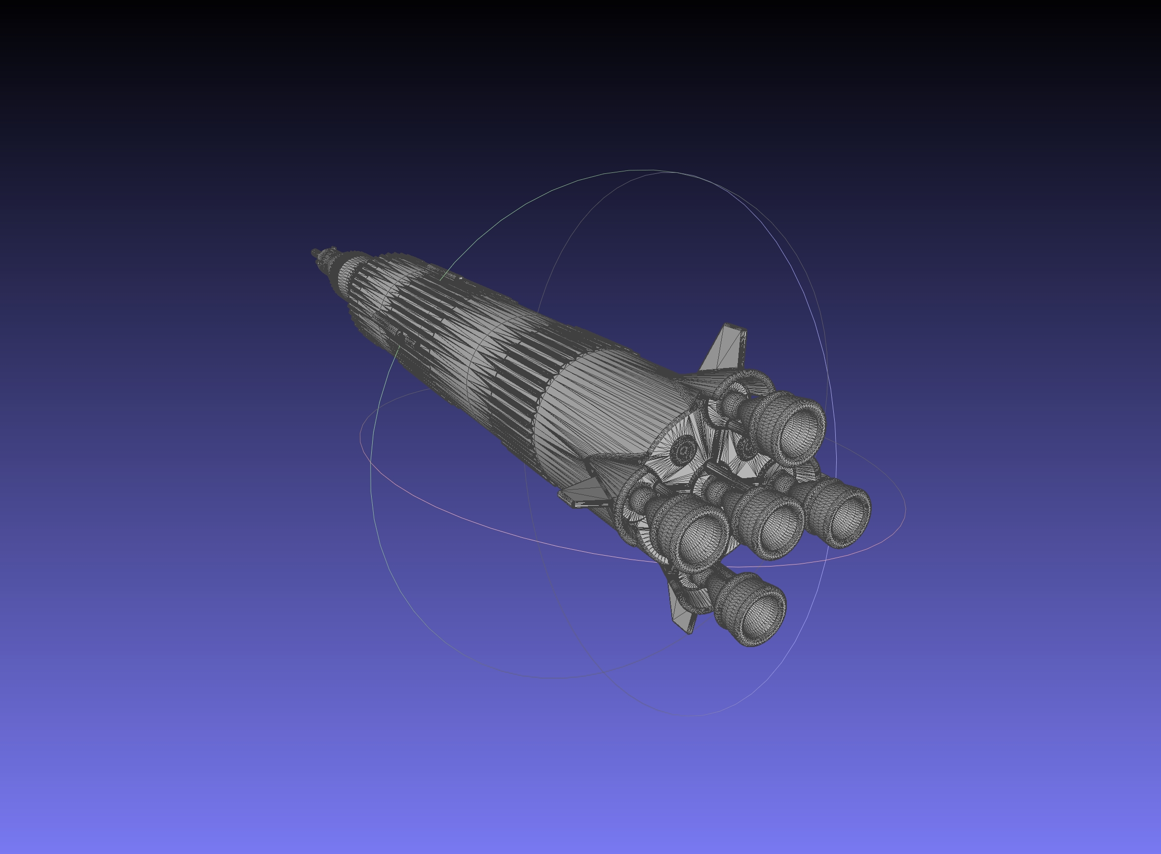 Saturn V Basic Miniature