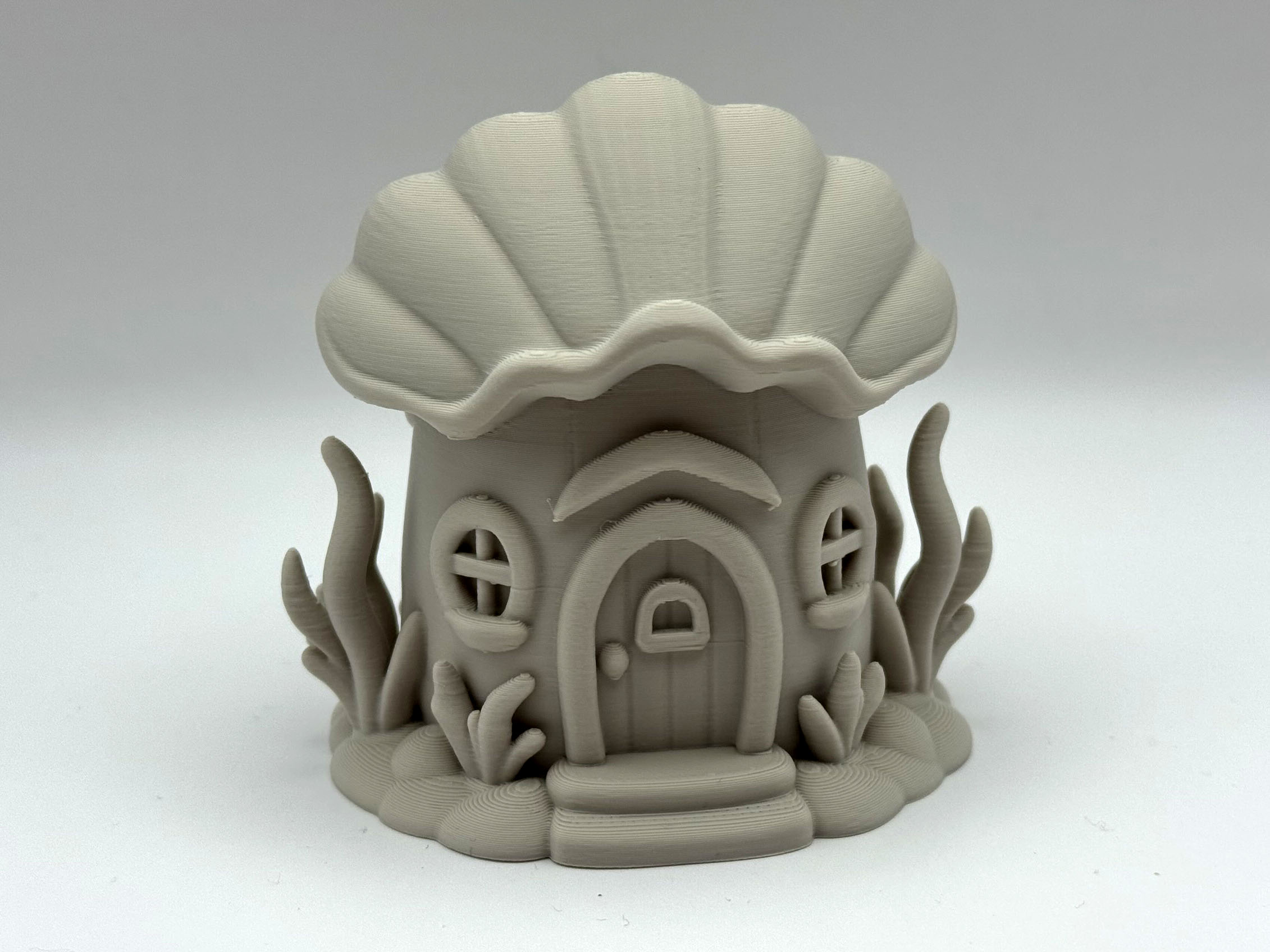Clamshell Fairy House