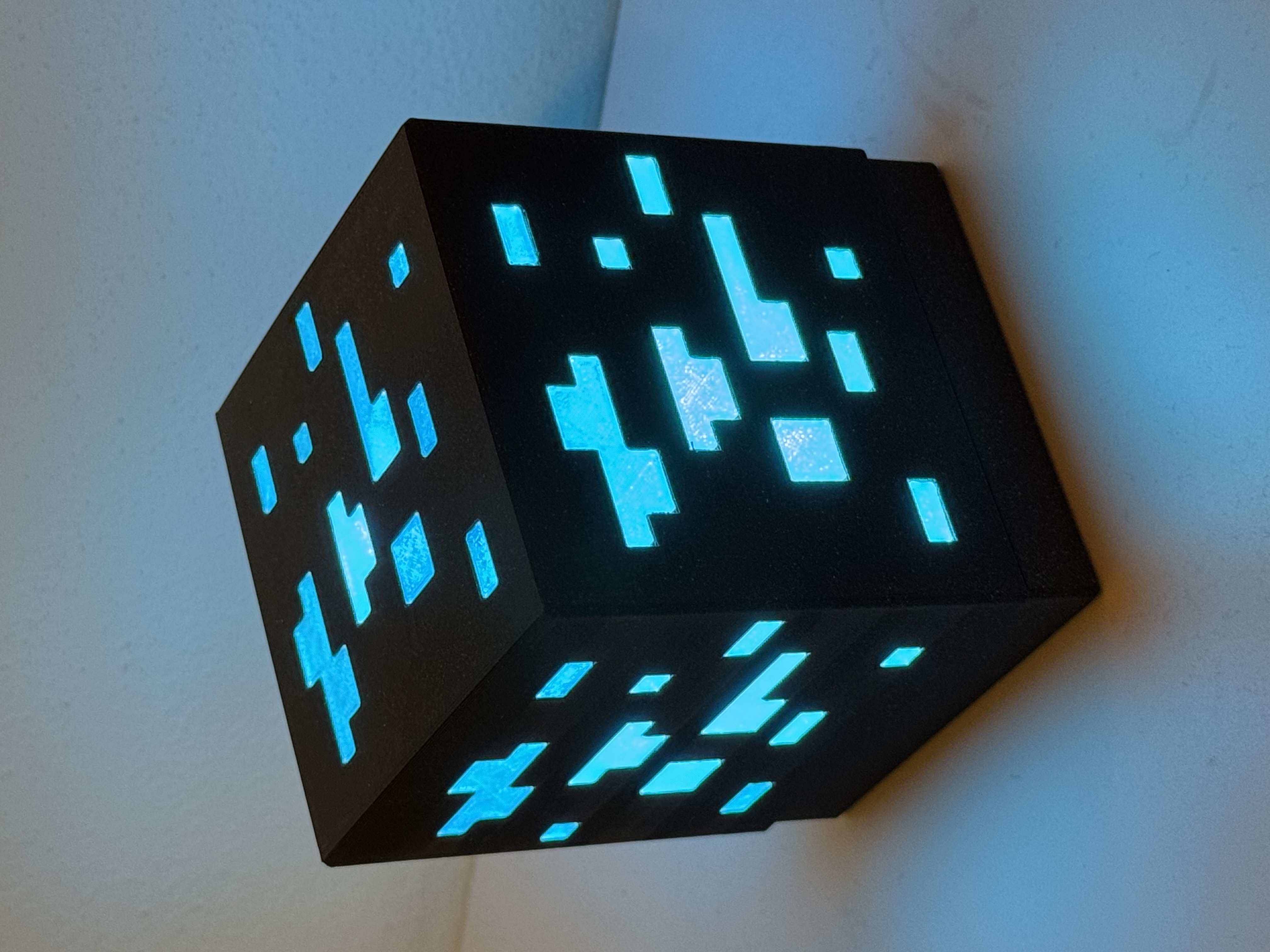 Minecraft Ore Night Lamp