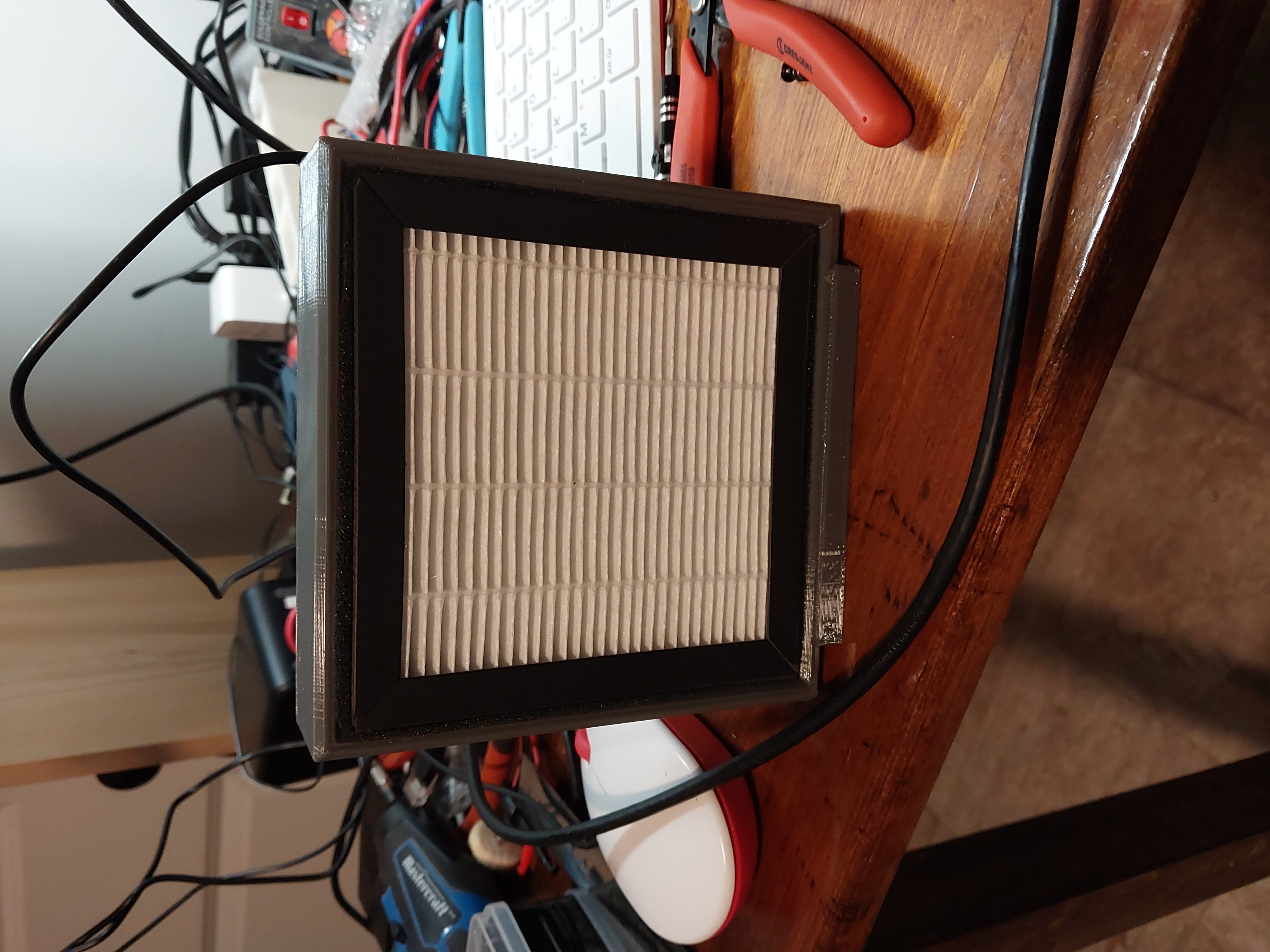 Filter for 3d printer enclosure