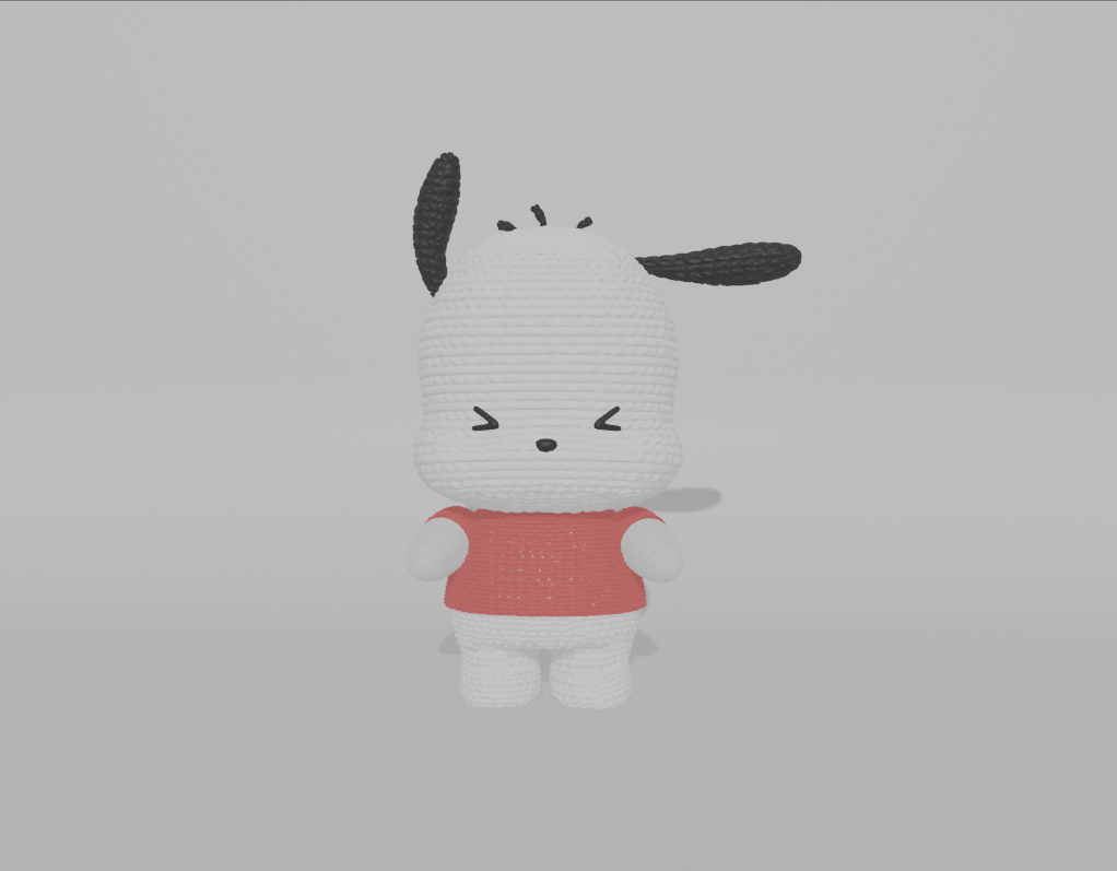 Knitted Pochacco