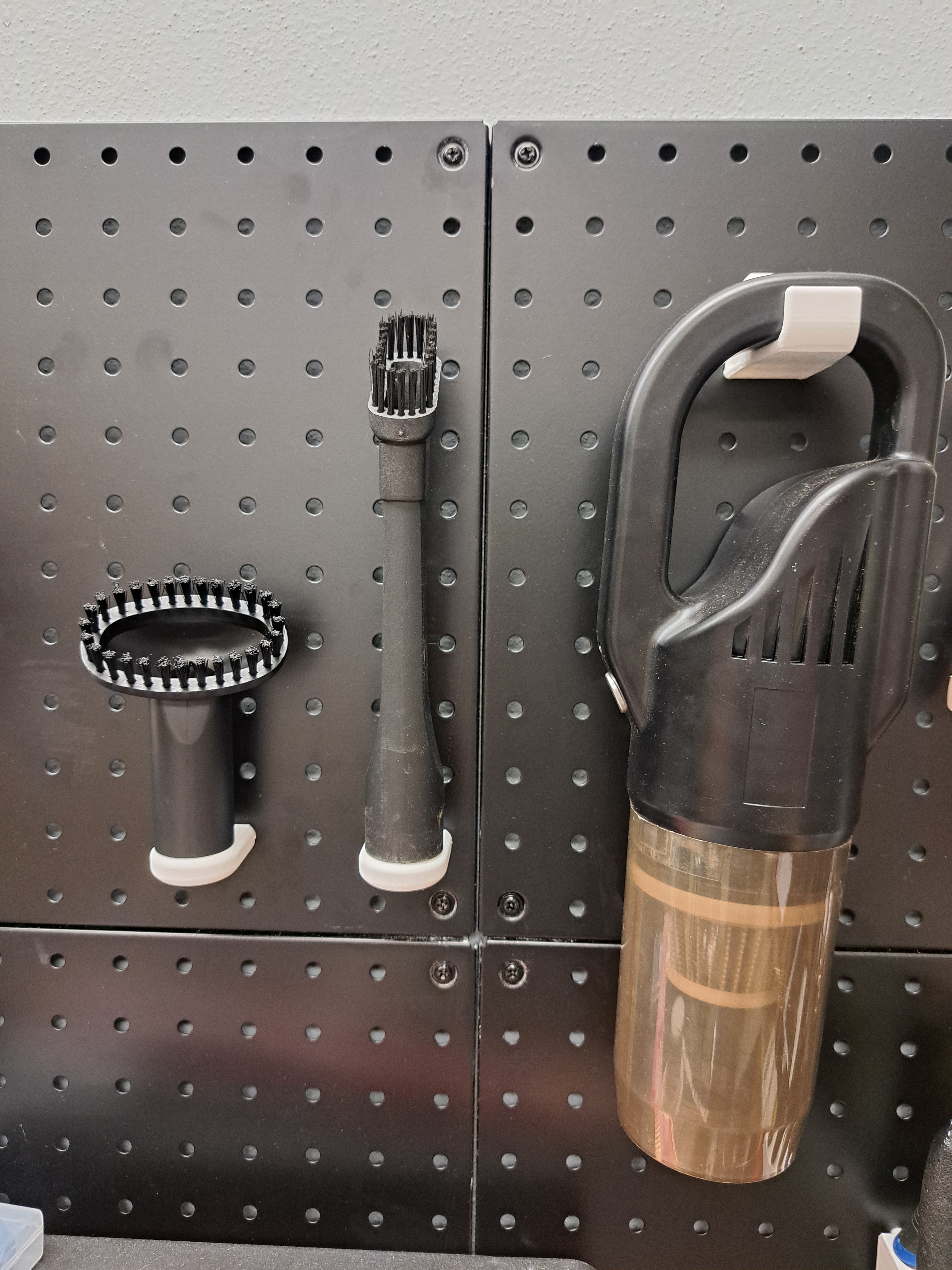pegboard handheld vaccum holder