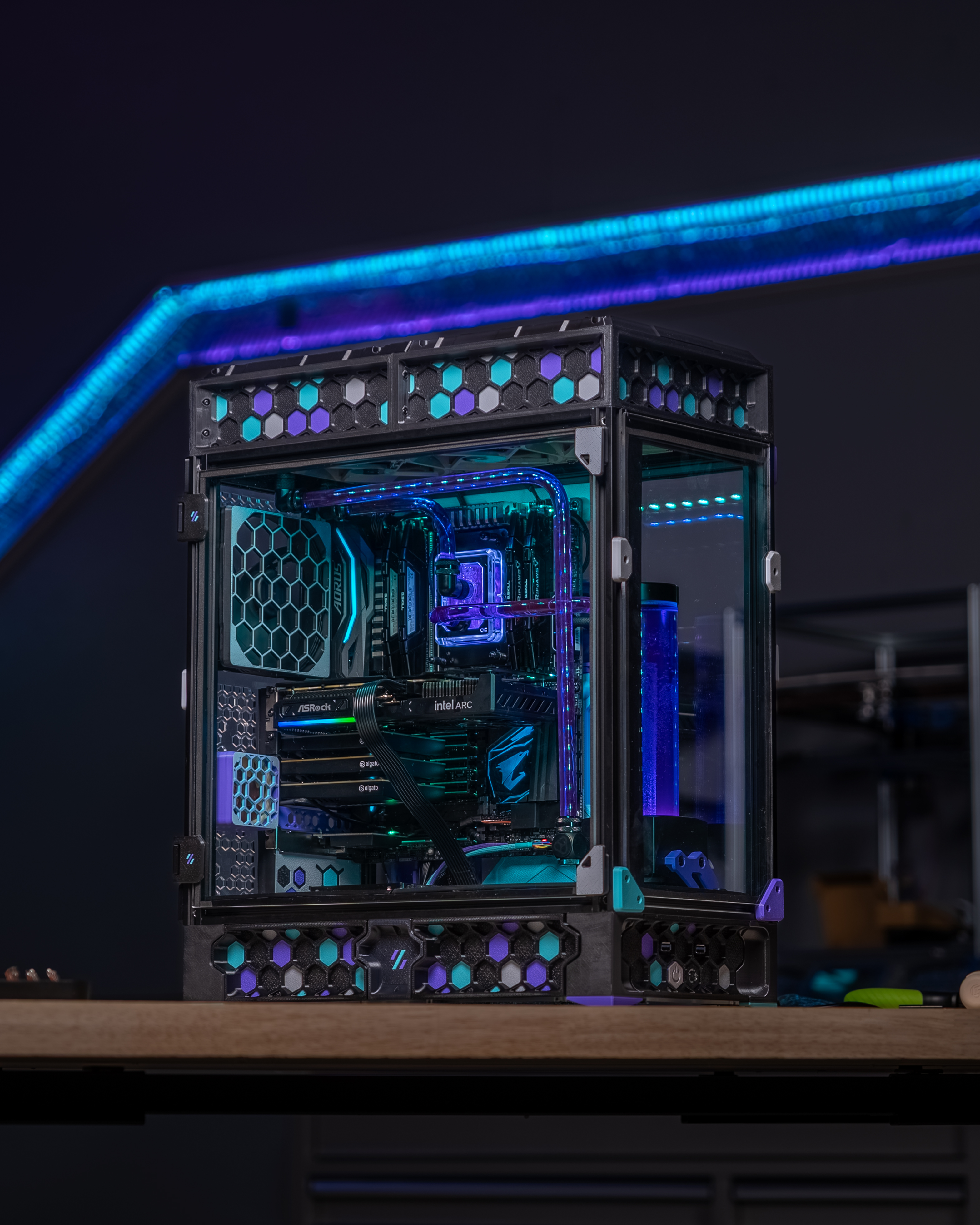Corvus ATX - 3D Printed PC Case - Voron Inspired