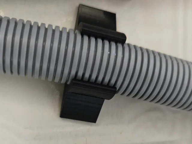 langer Waschmaschine Schlauchhalter / long washing machine hose holder