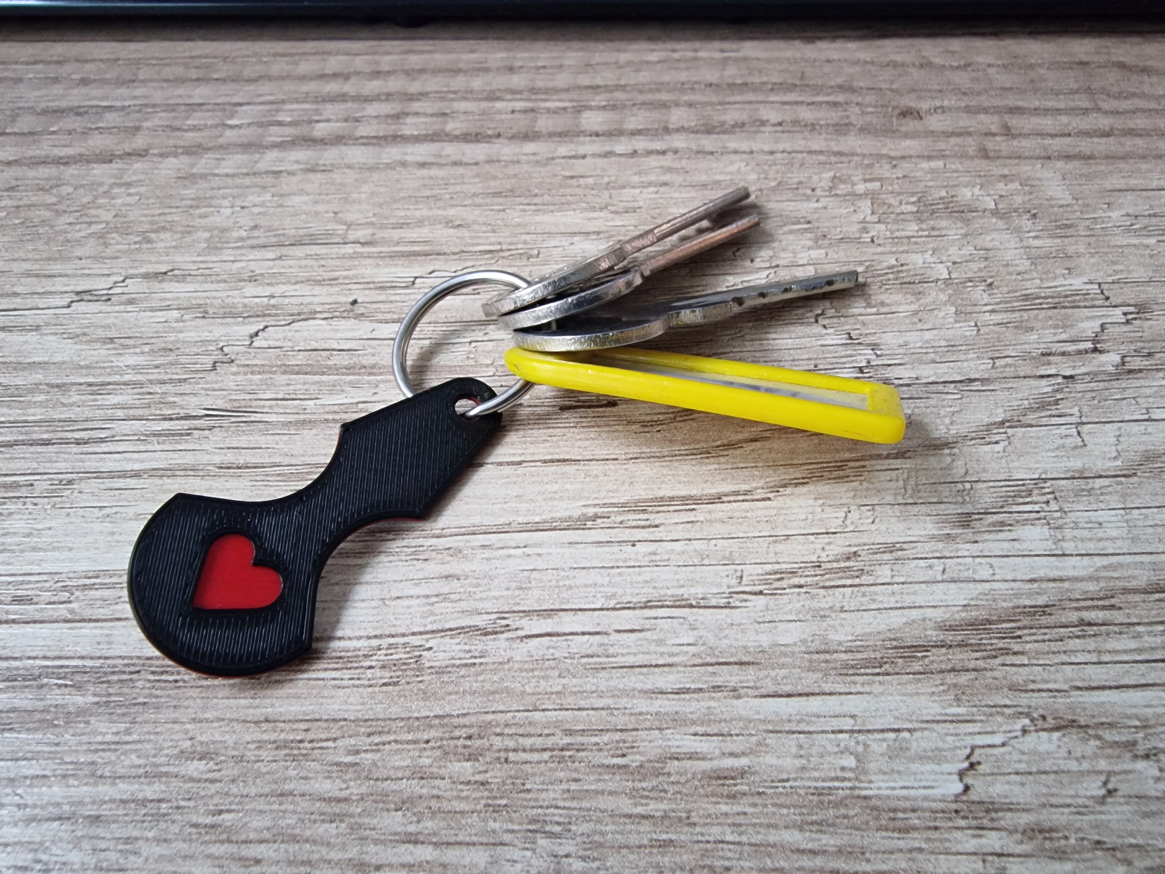 Shopping cart token - Heart