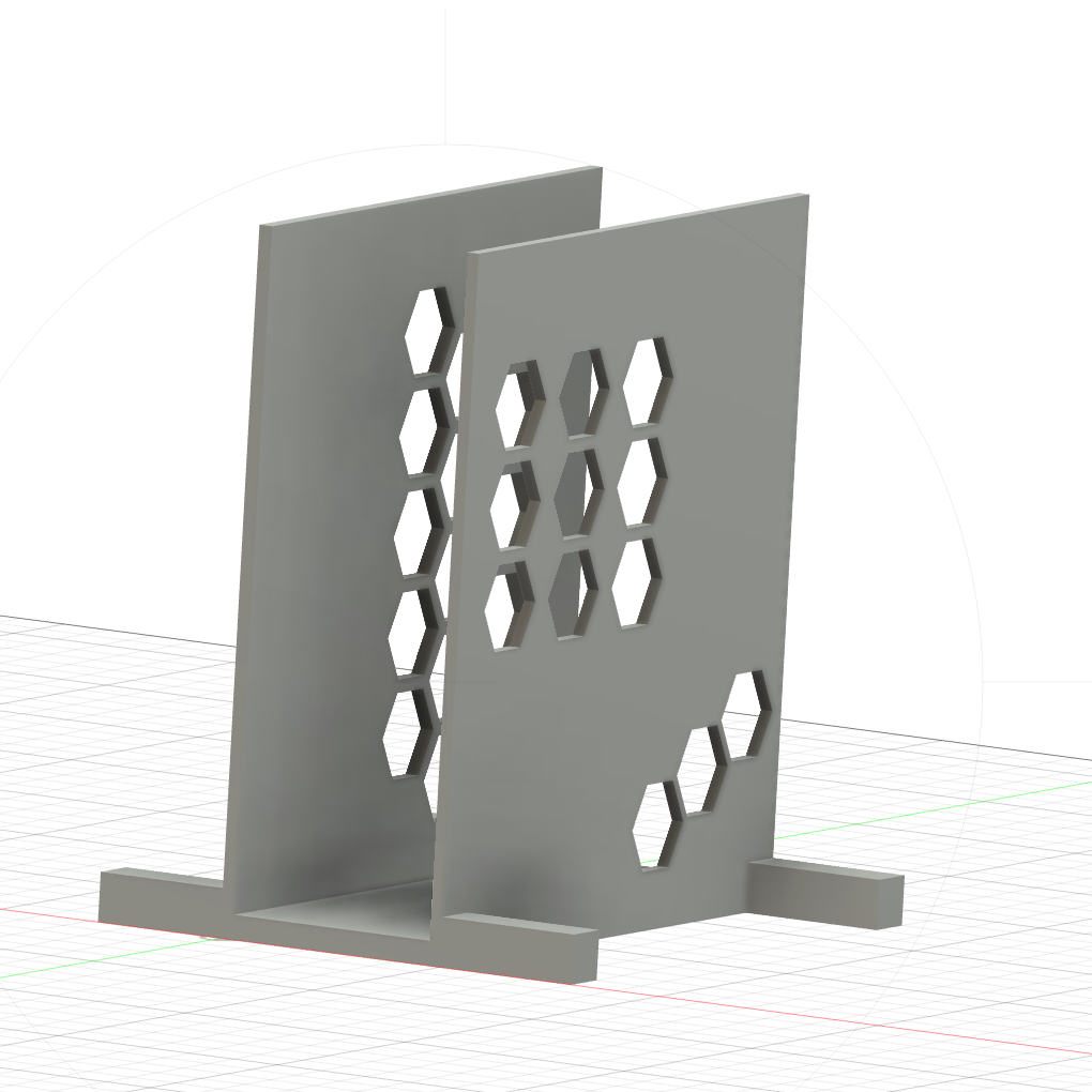 File/laptop Holder with Hex