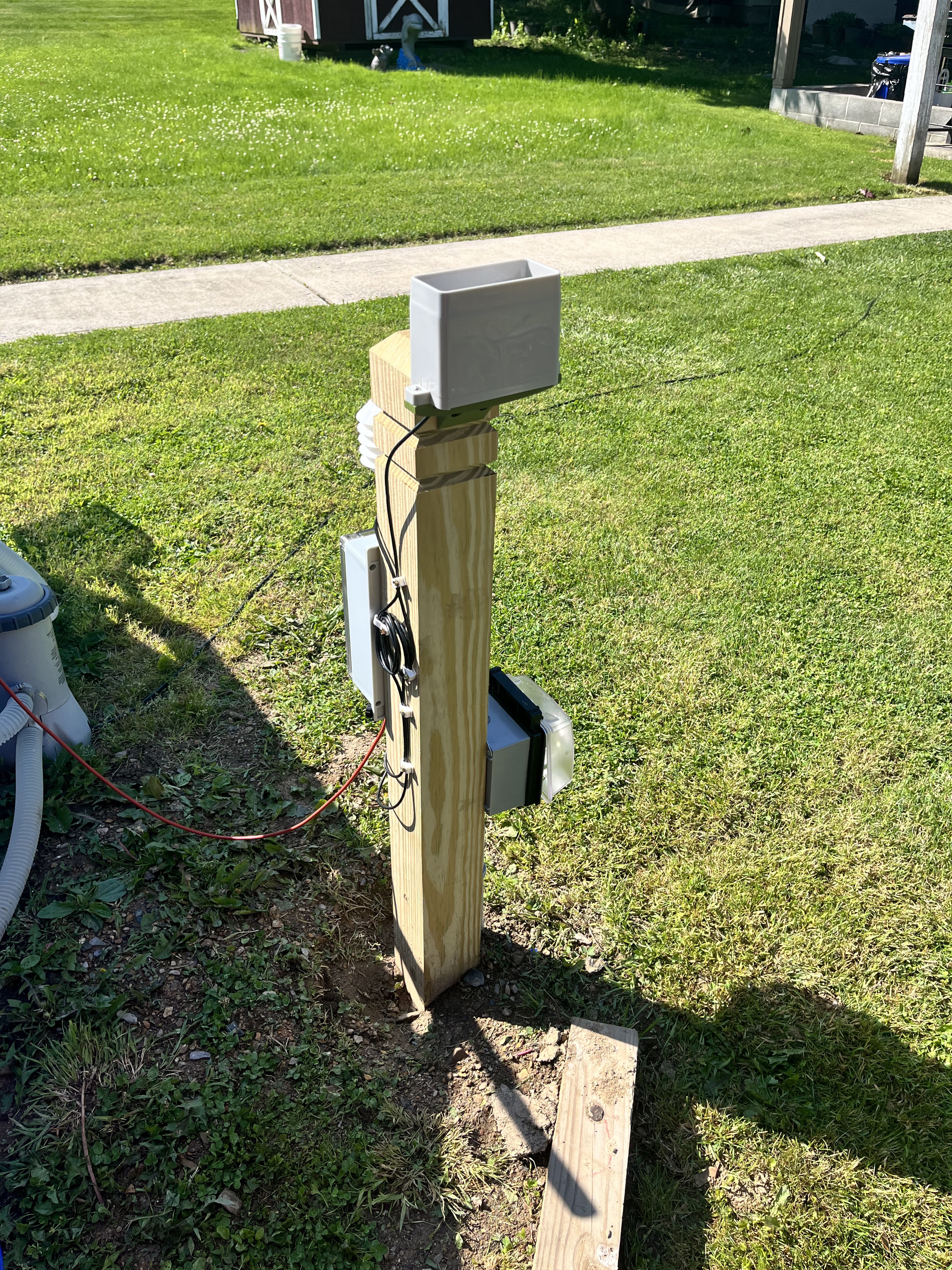 Rain Gauge holder