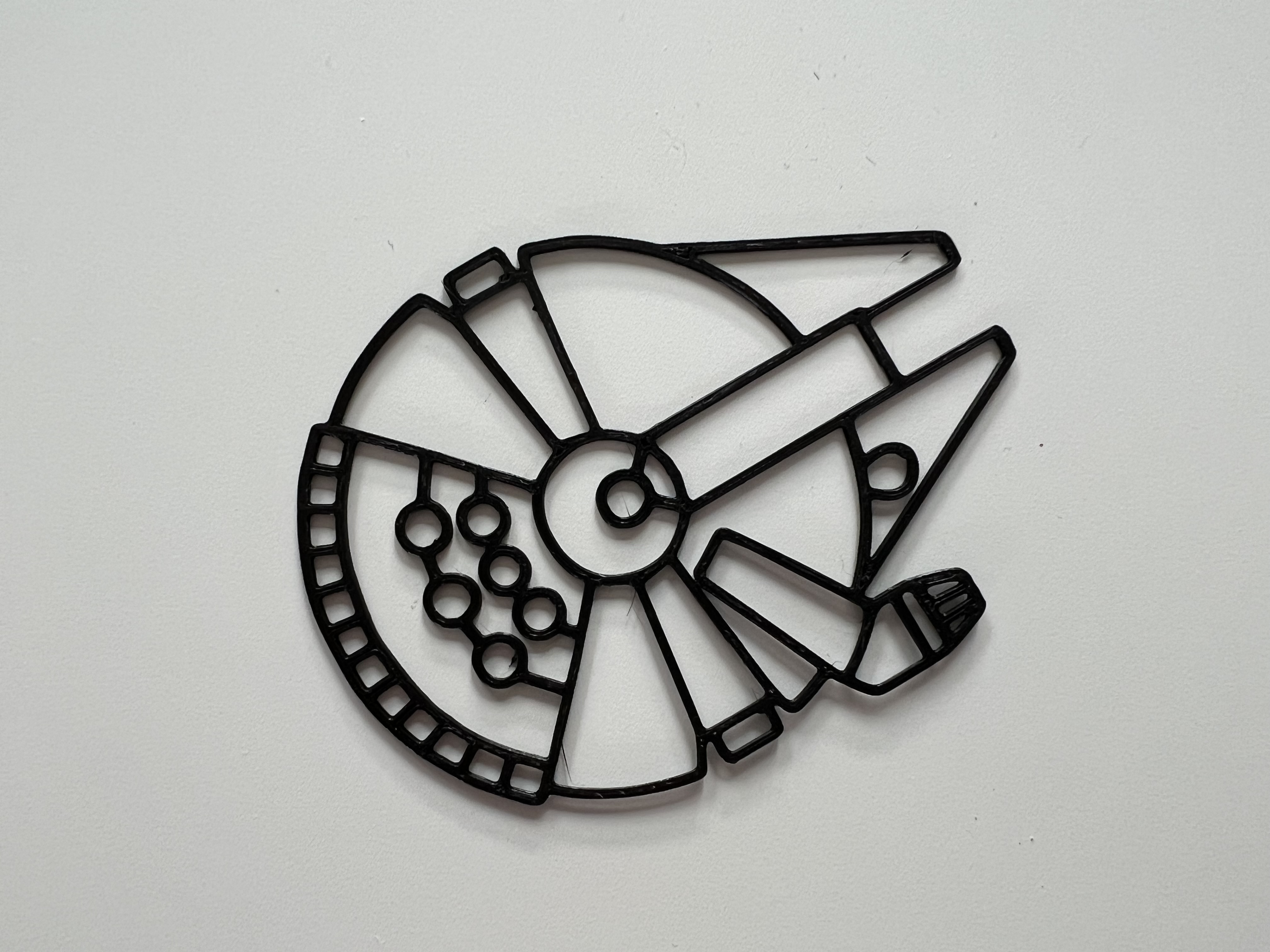 Millenium Falcon Wall Art #1 (Star Wars)