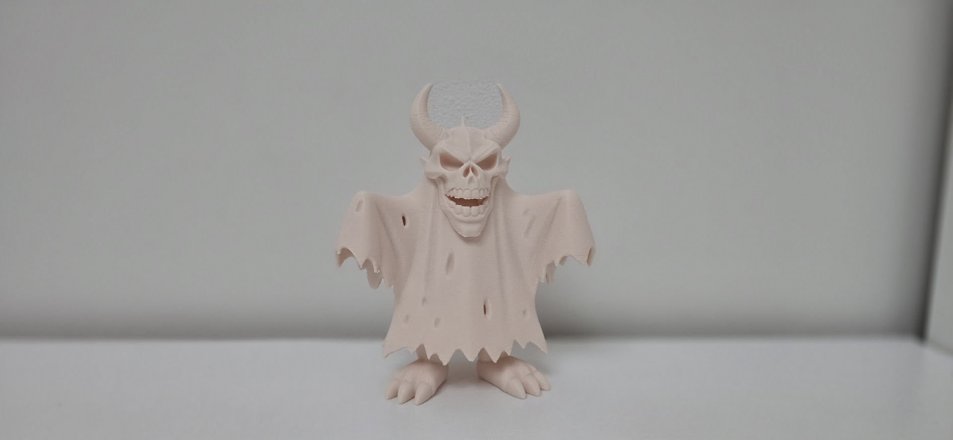 Horned Demon Ghost – Halloween Edition