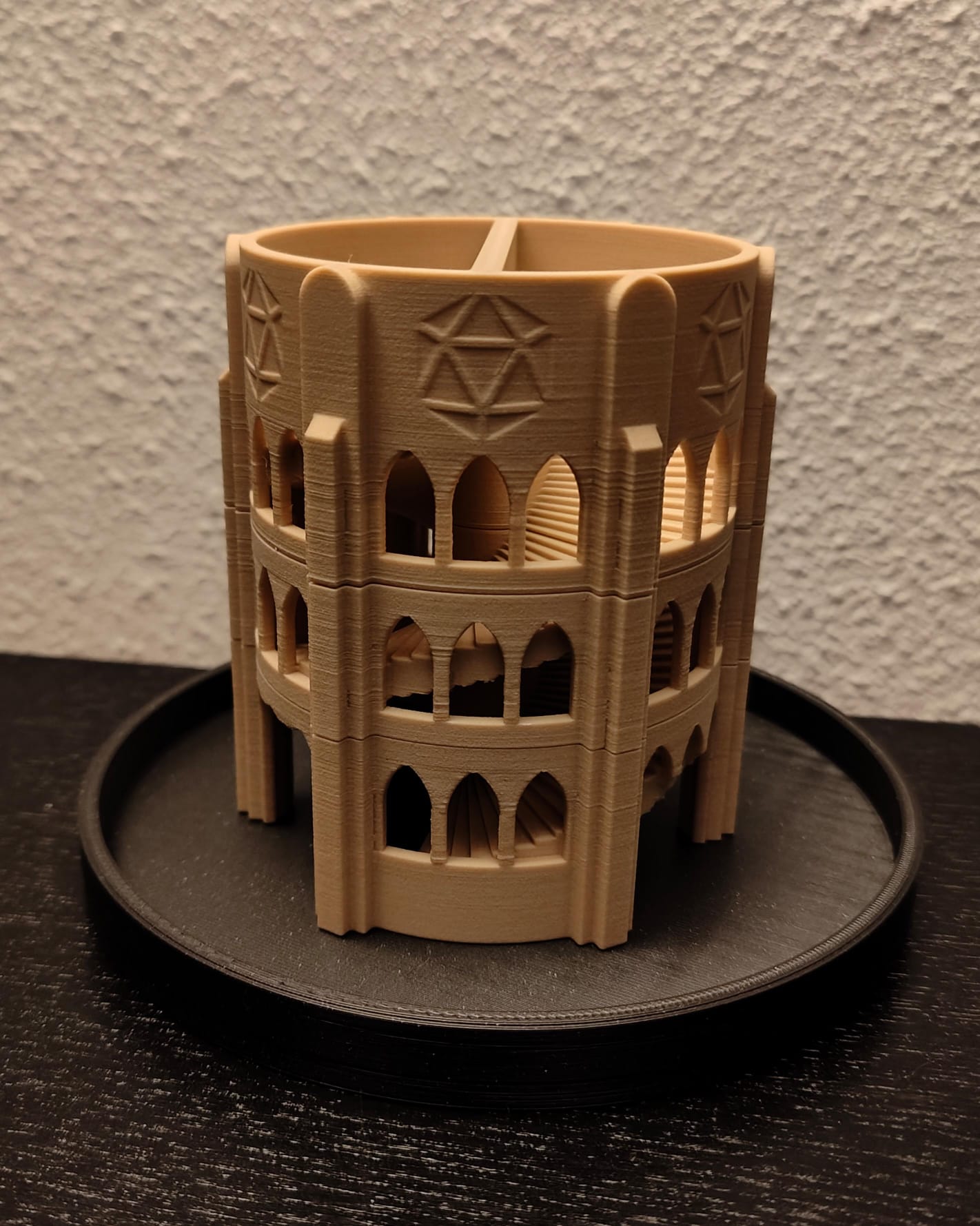 Double Helix Dice Tower