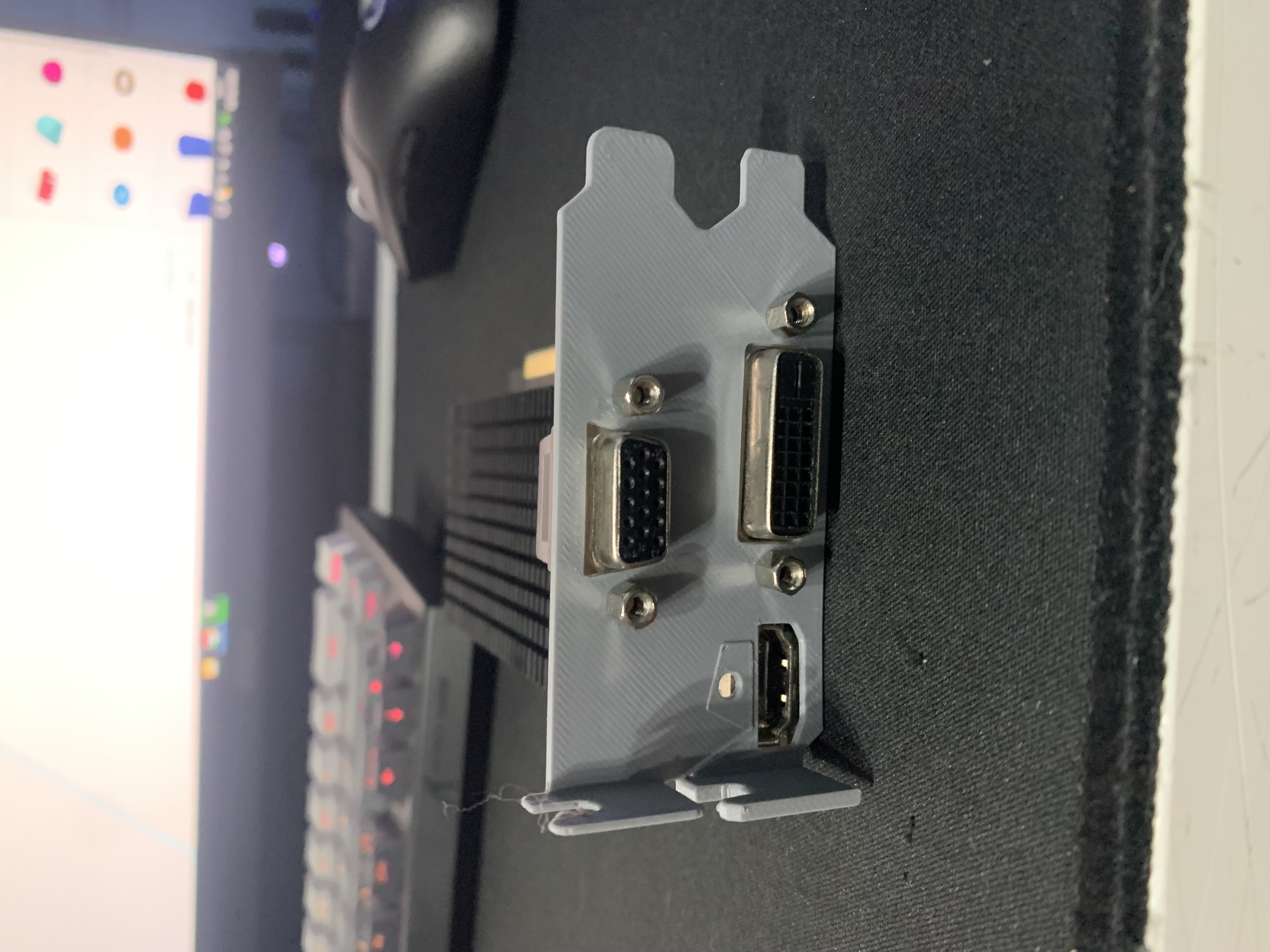 gt 710 back plate low profile