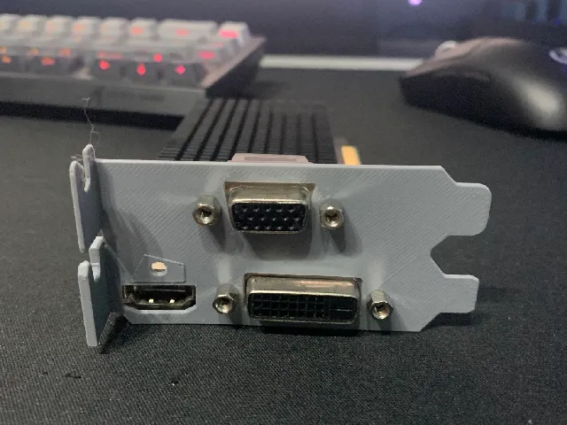 gt 710 back plate low profile