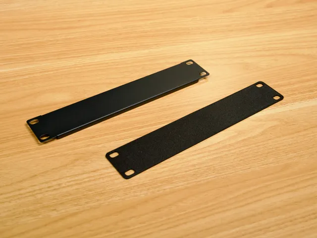 1U Mini Rack Blanking Panel