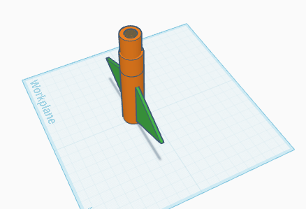 model rocket stage