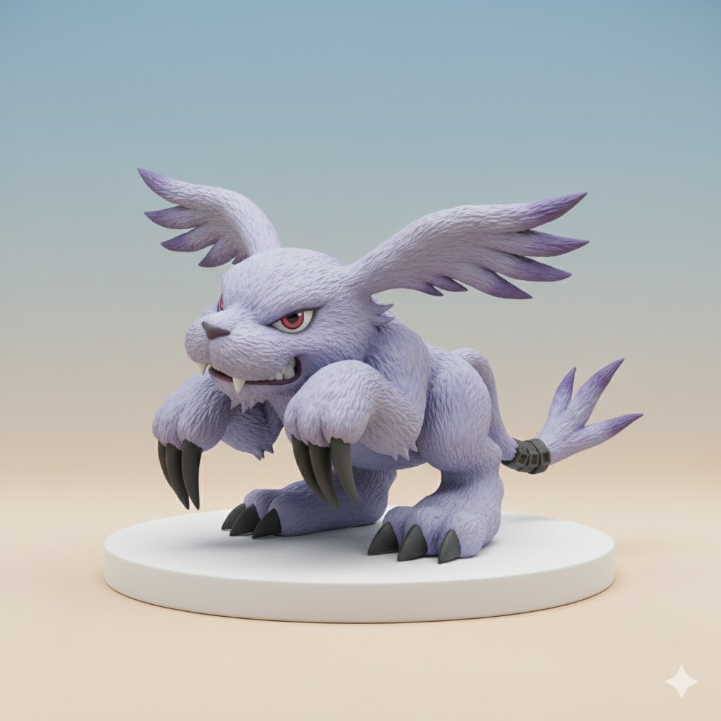Gazimon Digimon Creature Model