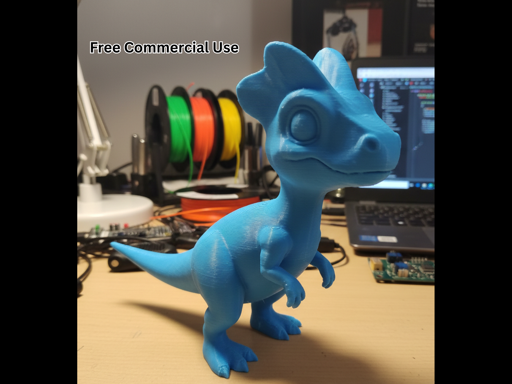 Semi-Realistic Dilophosauru