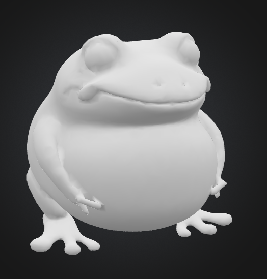Chonky frog