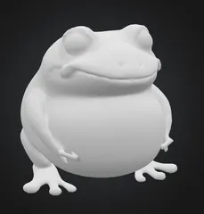 Chonky frog