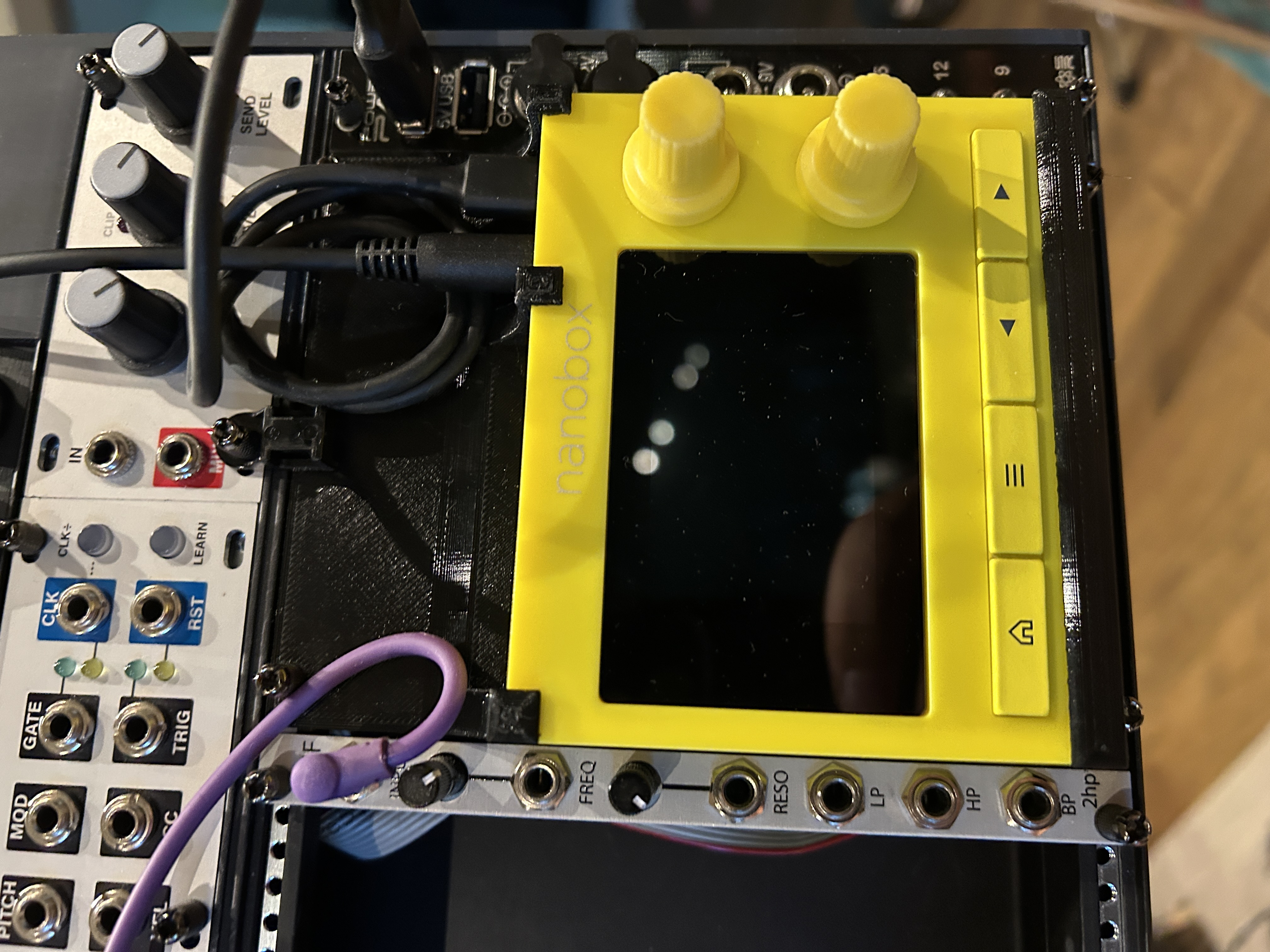 1010 Music NanoBox Eurorack Panel
