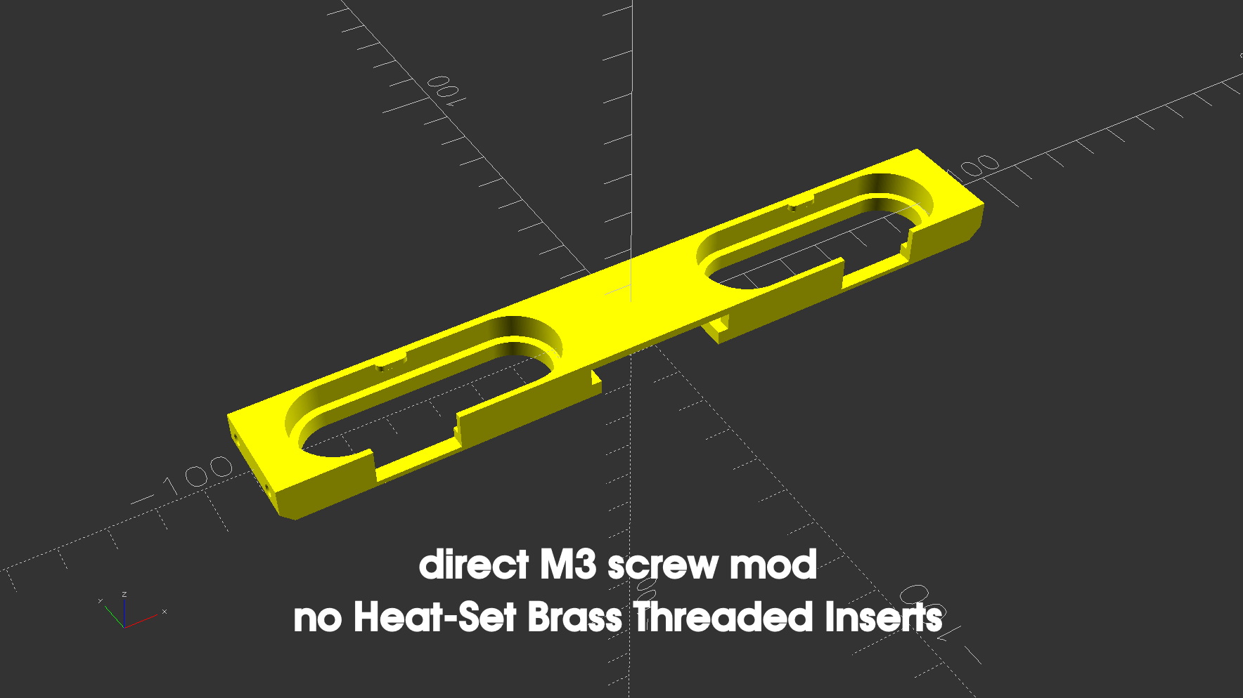 Organizer Box XL Pro - M3 screw mod