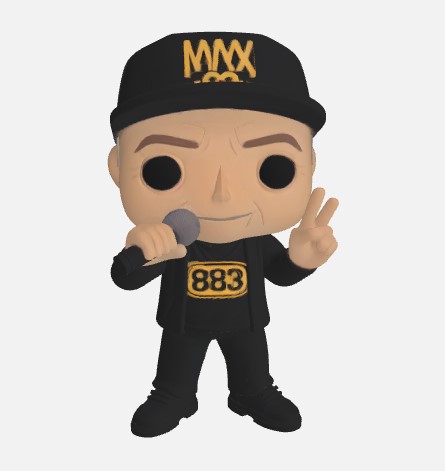 Max Pezzali  vers. funko