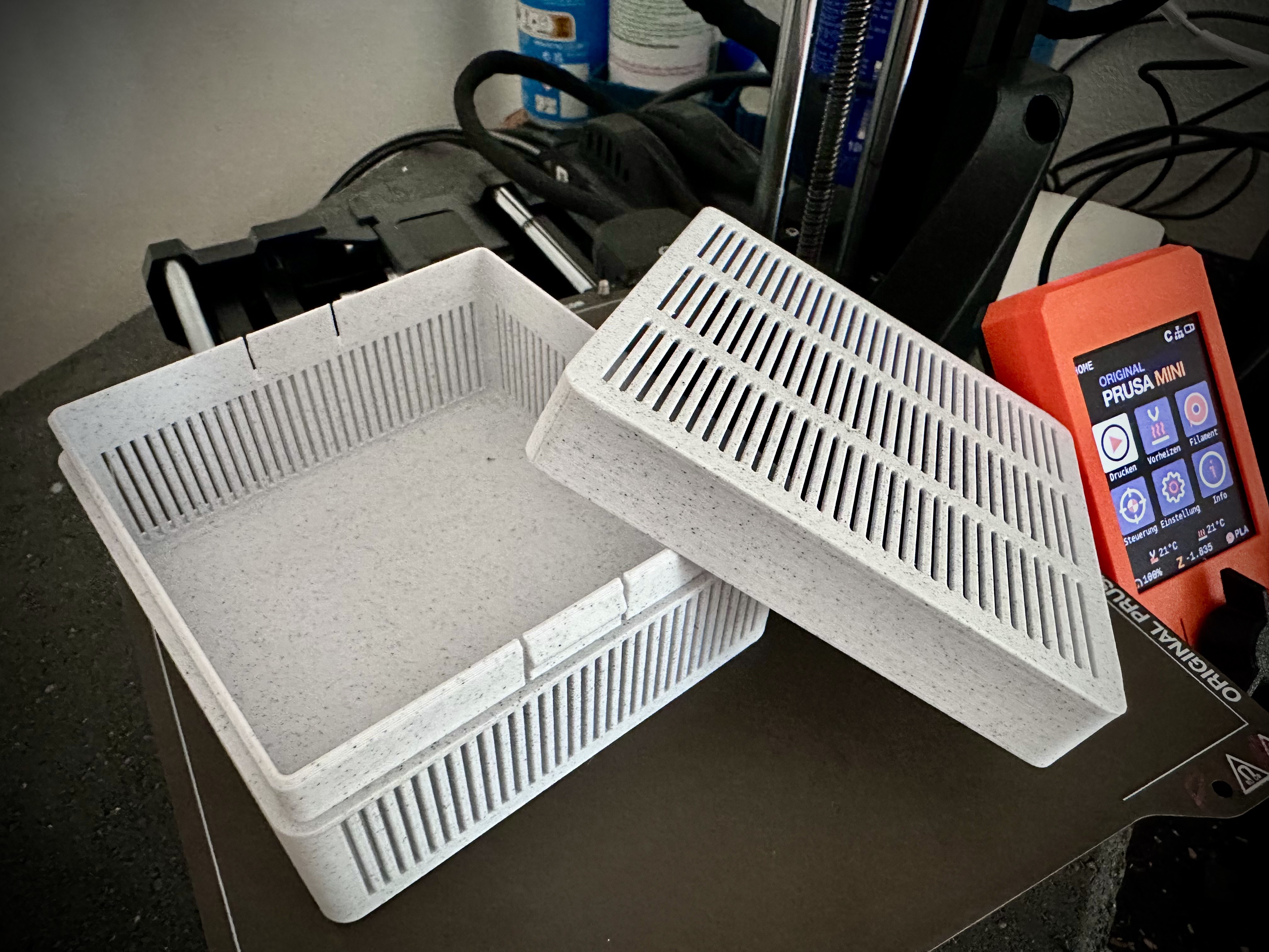 Silica gel box - 100x100x48,2