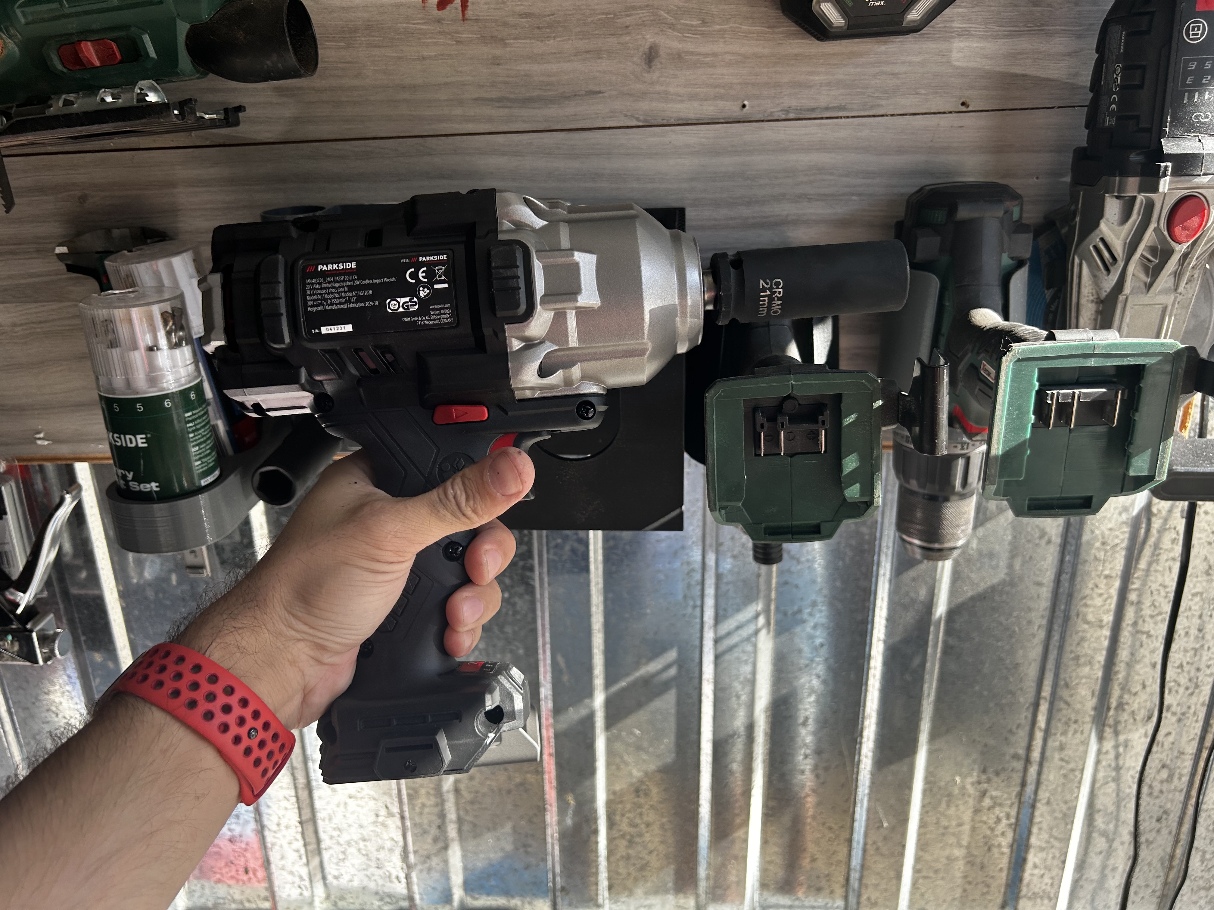 Parkside performance inpactdrill holder