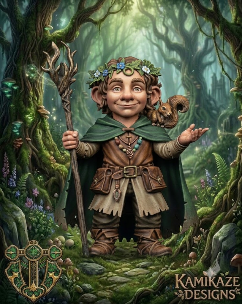 Halfling Druid
